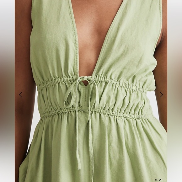NWOT Madewell Sophia Deep-V Mini Dress (new without tags) - Picture 5 of 13